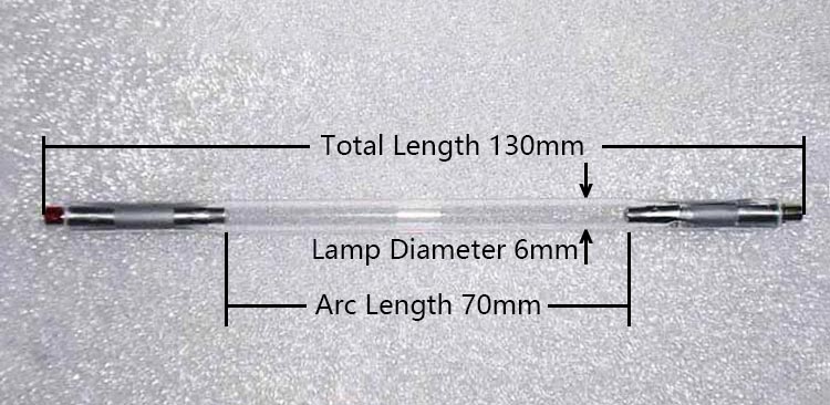 X6*70*130 Laser Xenon Lamp